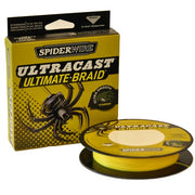 FIR TEXTIL SPIDERWIRE FLUOROBRAID YELLOW 0.12MM 110M