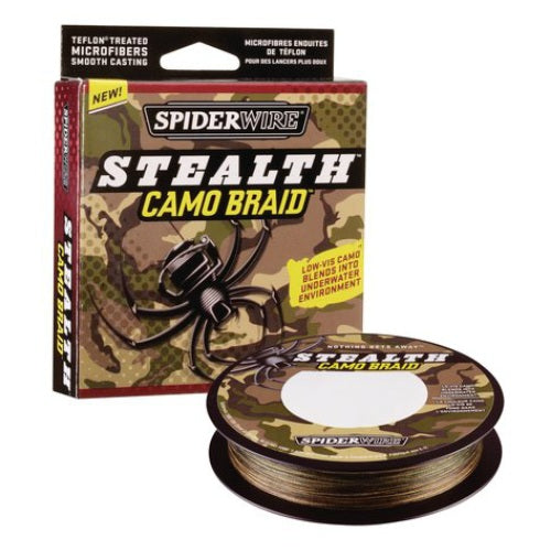 FIR TEXTIL SPIDERWIRE STEALTH CAMO 0.17MM 110M