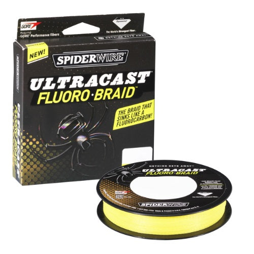 FIR TEXTIL SPIDERWIRE ULTRACAST 8 CARR YELLOW 0.17MM 110M