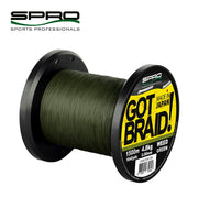 FIR TEXTIL SPRO GOT BRAID GREEN 0.22 1500 M