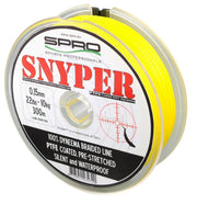 FIR TEXTIL SPRO SNYPER 0,10MM 7KG 110M YELLOW