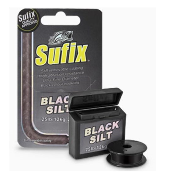 FIR TEXTIL SUFIX BLACK SILT 20M 25LB