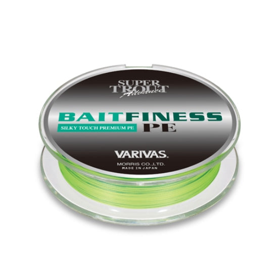 FIR TEXTIL VARIVAS SUPER TROUT BAIT FINESSE PE 8X 120m 5.5lb VERDE FLUO