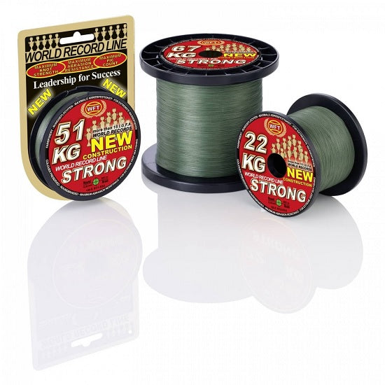FIR TEXTIL WFT STRONG GREEN 300M 0.25mm 39kg