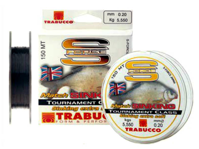 FIR TRABUCCO S-FORCE Match Sinking 150m 0.12mm