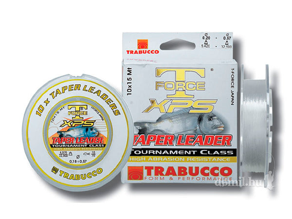 FIR TRABUCCO TF XPS TAPER LEADER 10x15m/150m 32.5 kg