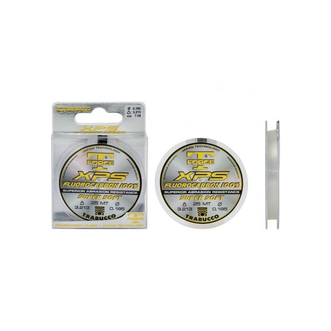 FIR TRABUCO T FORCE FLUOROCARBON 25M  0.180 mm 3.21 Kg