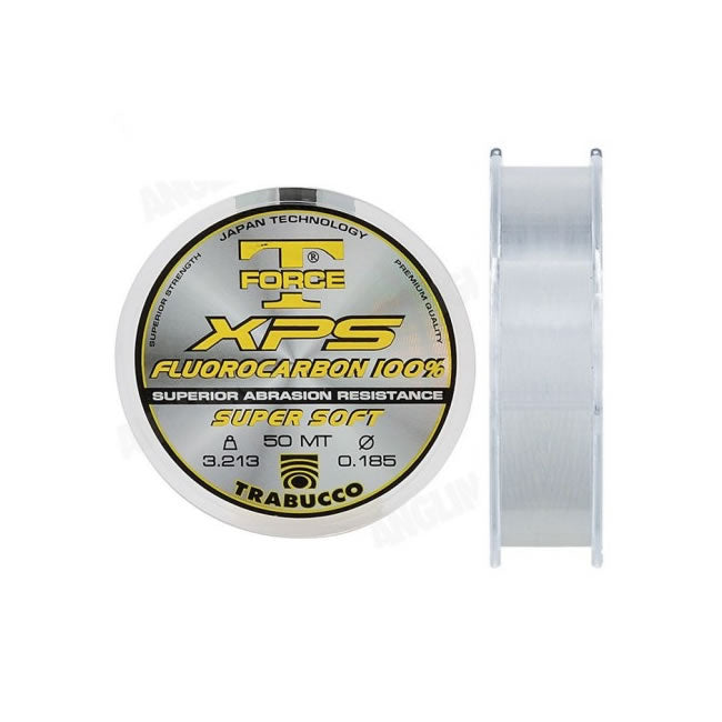FIR TRABUCO T FORCE FLUOROCARBON 50M  0.164 mm 2.58 Kg