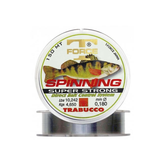 FIR TRABUCO T FORCE SPINNING PERCH 150M 0.180 mm 4.65 Kg