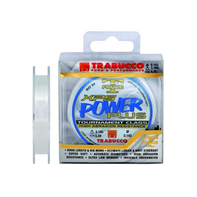 FIR TRABUCO T FORCE XPS POWER PLUS 50M 0.084 mm 1.07 Kg