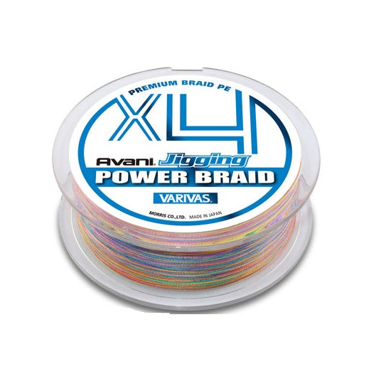 FIR VARIVAS AVANI JIGGING POWER BRAID PE X4 200m 15lb 10m 5 Culori