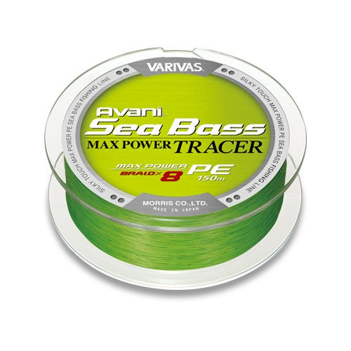 FIR VARIVAS SEA BASS TRACER MAX PE 8X 150M 28.6LB