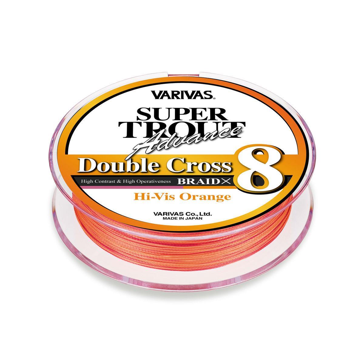 FIR VARIVAS SUPER TROUT ADVANCE DOUBLE CROSS PE 8X 100m HI-VIS Orange