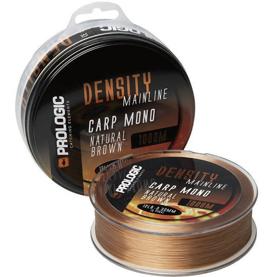 FIR monofilament PROLOGIC DENSITY CARP MONO BROWN 0.30MM/5.44KG/1000M