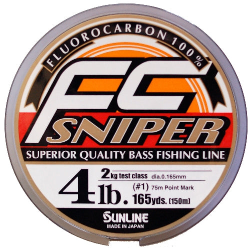 FLUOROCARBON SUNLINE FC SNIPER 4LB 185MT