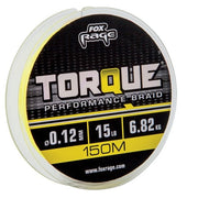 FOX Rage Torque Braid 150m 0.12mm 6.82kg / 15lb yellow