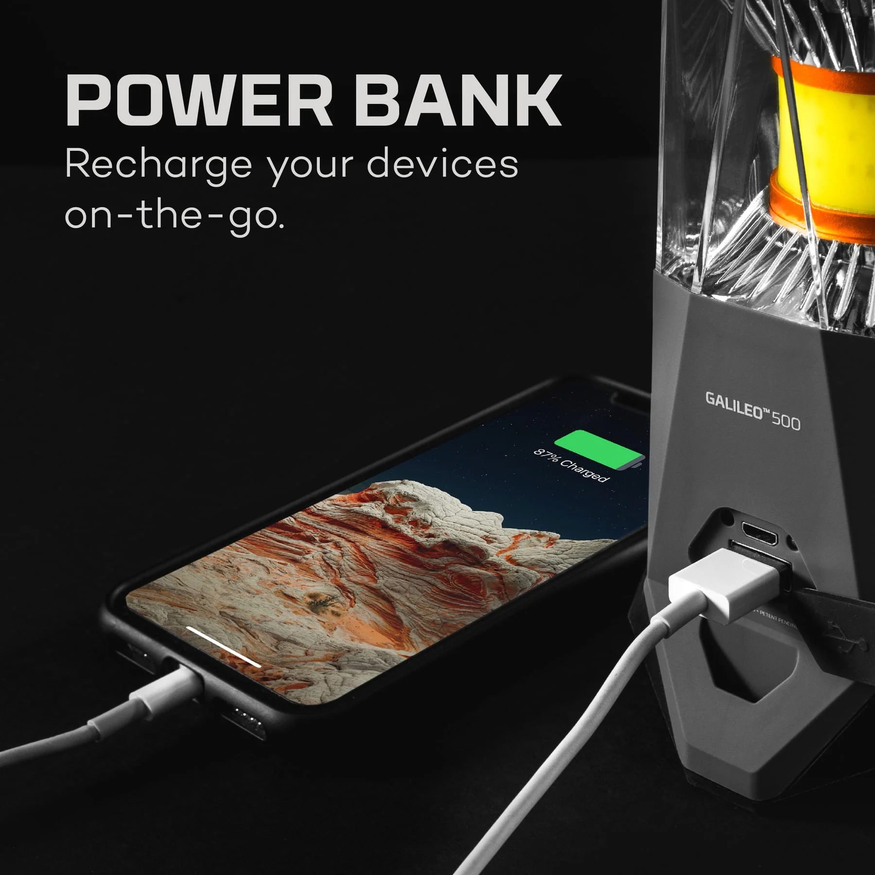 Felinar NEBO Galileo Rechargeable 500 lm, Li-ion 18650 2600 mAh 3.7v