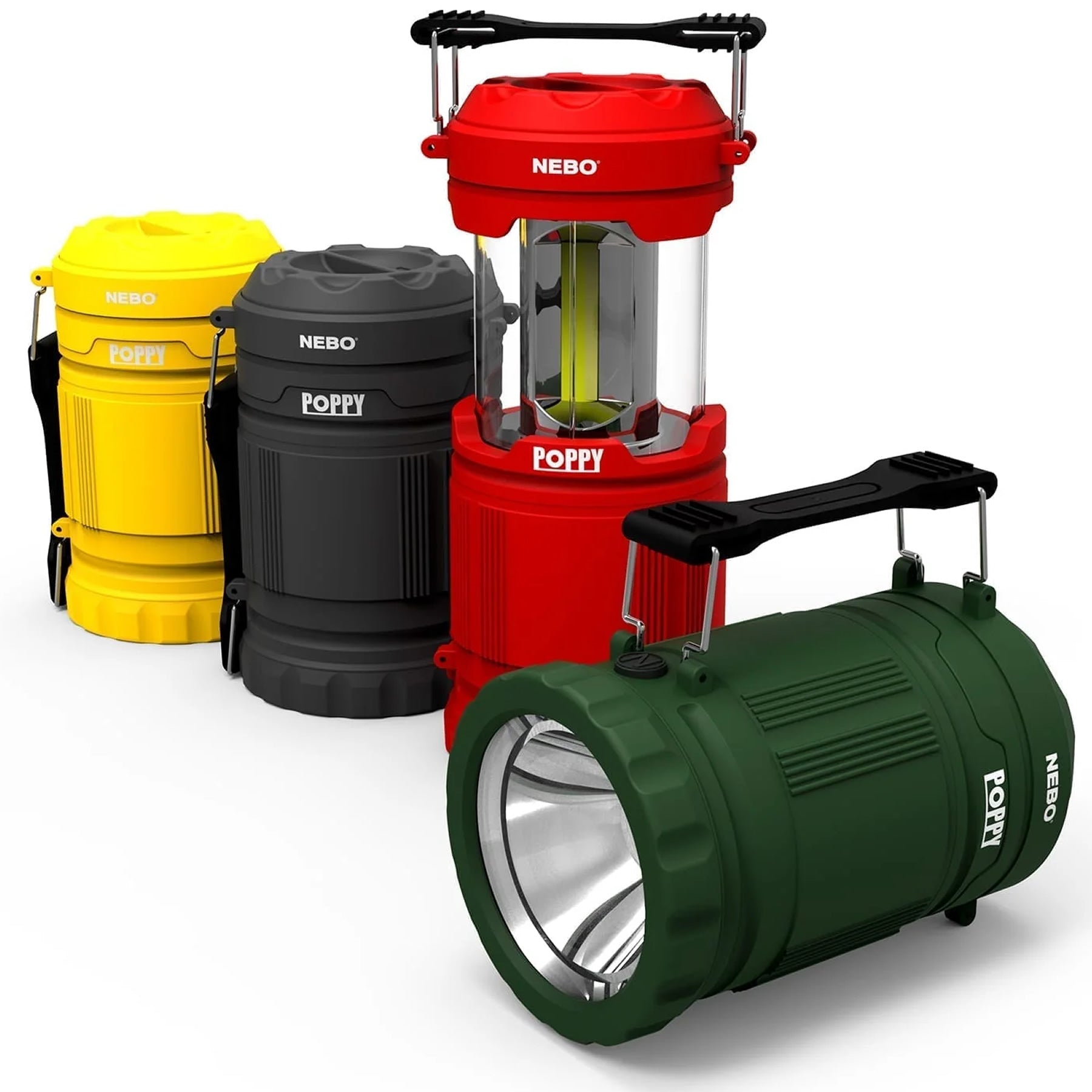 Felinar NEBO Poppy, 300 lm, AA Batteries