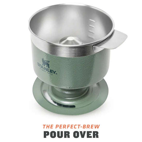 Filtru Cafea / Ceai STANLEY The Perfect-Brew Pour Over 0.59L / 20oz, Hammertone Green