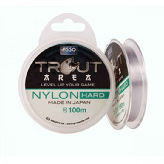 Fir ASSO Trout Area Nylon Hard Grey 100m