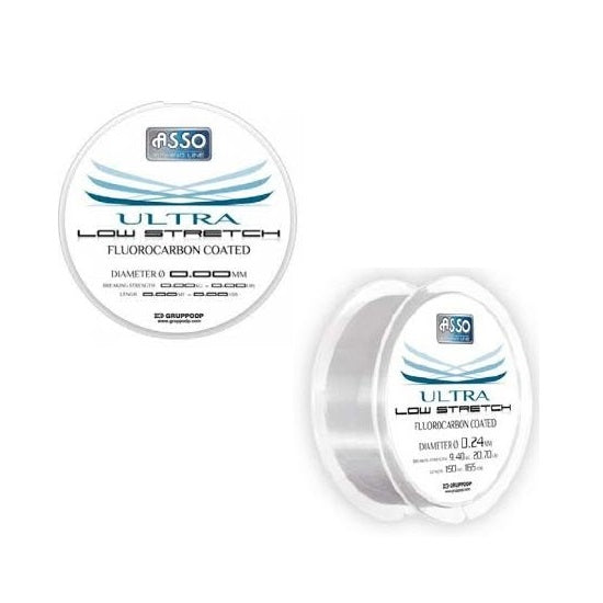 Fir ASSO Ultra Low Stretch Smoke 0.70mm 50m