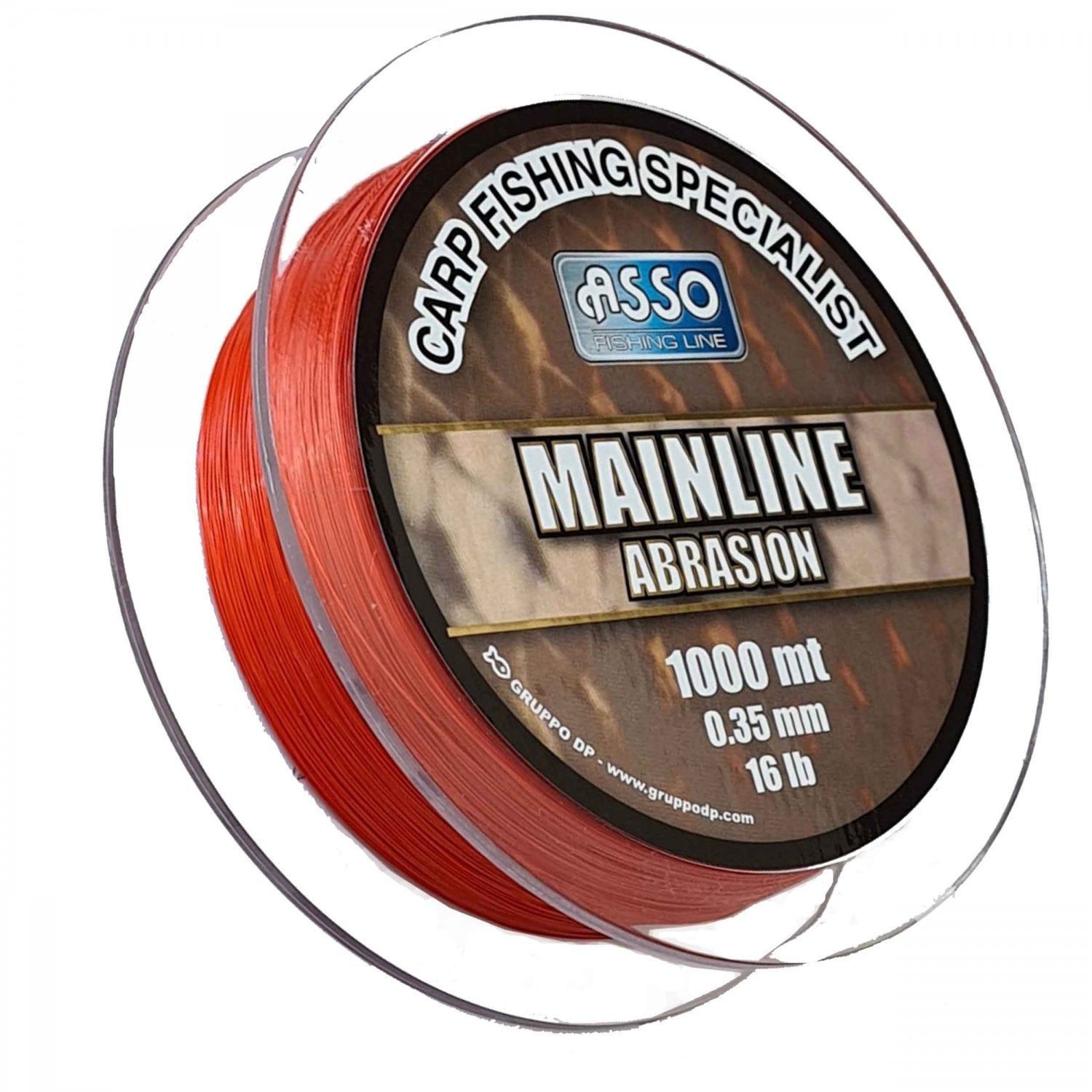 Fir Asso Mainline Abrasion Red 1000m