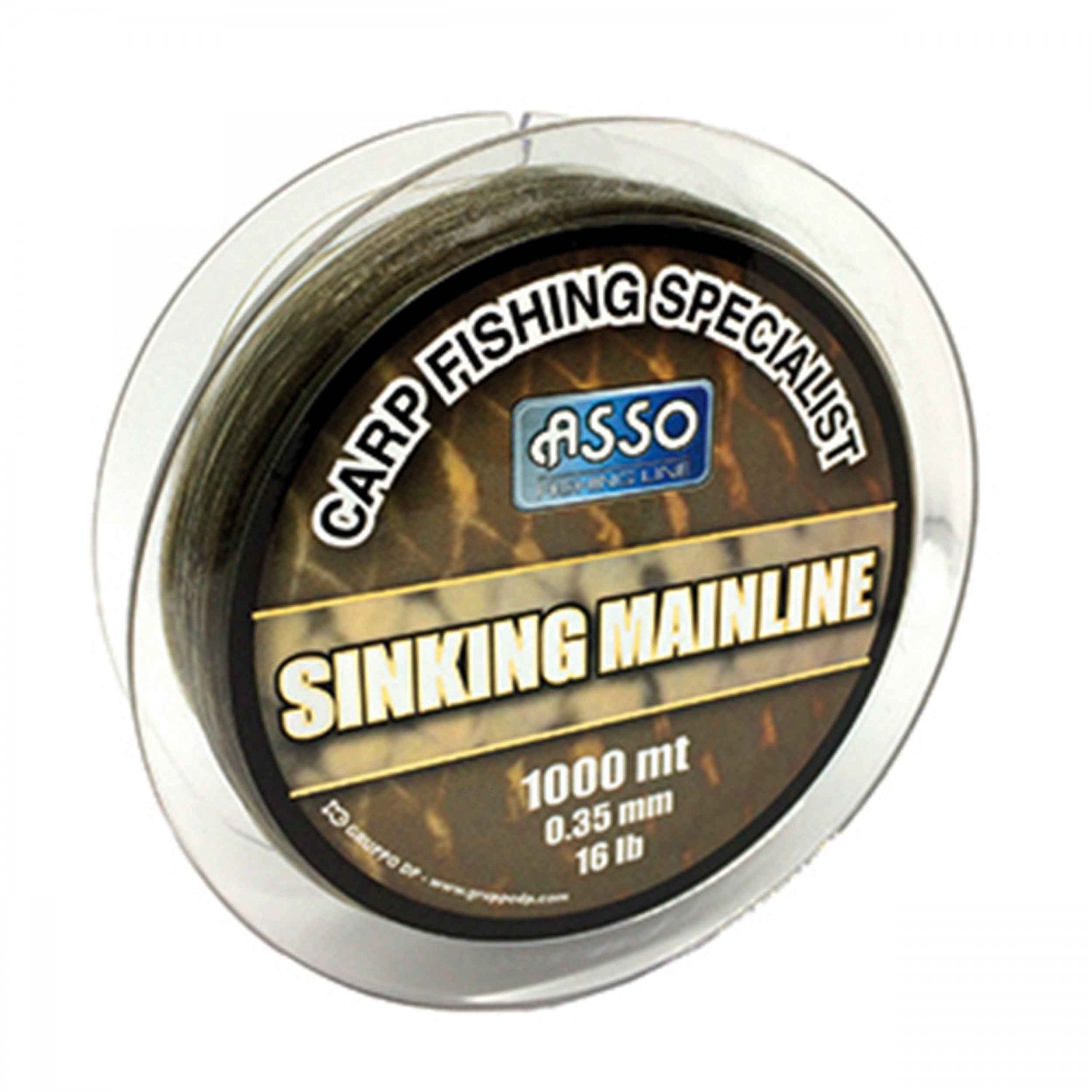 Fir Asso Sinking Mainline Brown 0 . 35mm 1000m