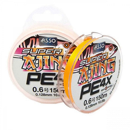 Fir Asso Super Ajing PE 4X Orange 150m