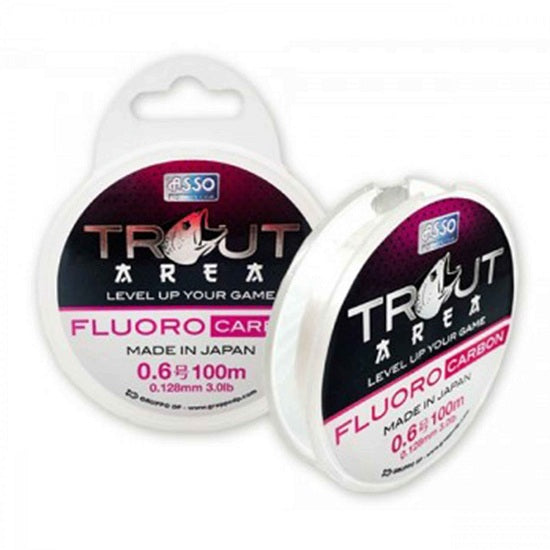 Fir Asso Trout Area Fluorocarbon White 100m