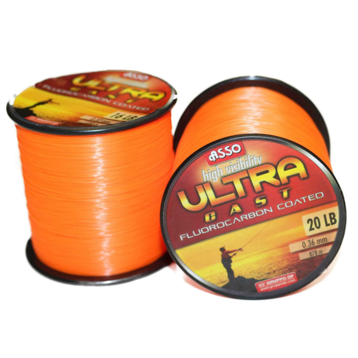 Fir Asso Ultra Cast Orange 1000m