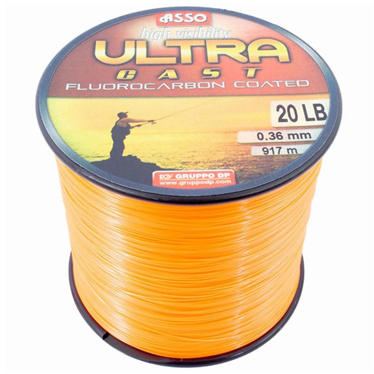 Fir Asso Ultra Cast Orange 1000m