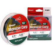 Fir CARP EXPERT Smart Monster Carp Monofilament, Dark Green, 0.40mm, 21.33kg, 150 m