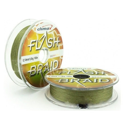 Fir Climax Flash Braid Verde Olive 100m