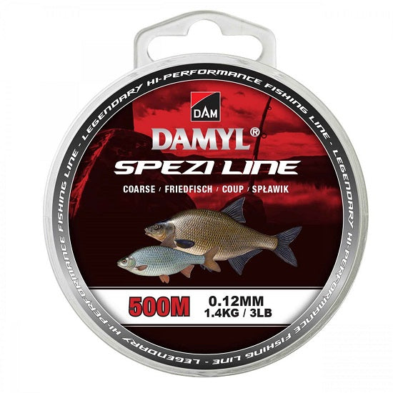 Fir DAM Damyl New Spezi Line Coarse Transparent, 1.90kg, 0.14mm, 500m
