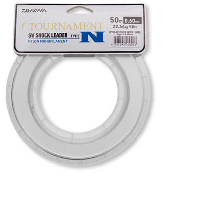 Fir Daiwa Monofilament TN SW Shock Leader, 0.80mm 40.30kg 50m