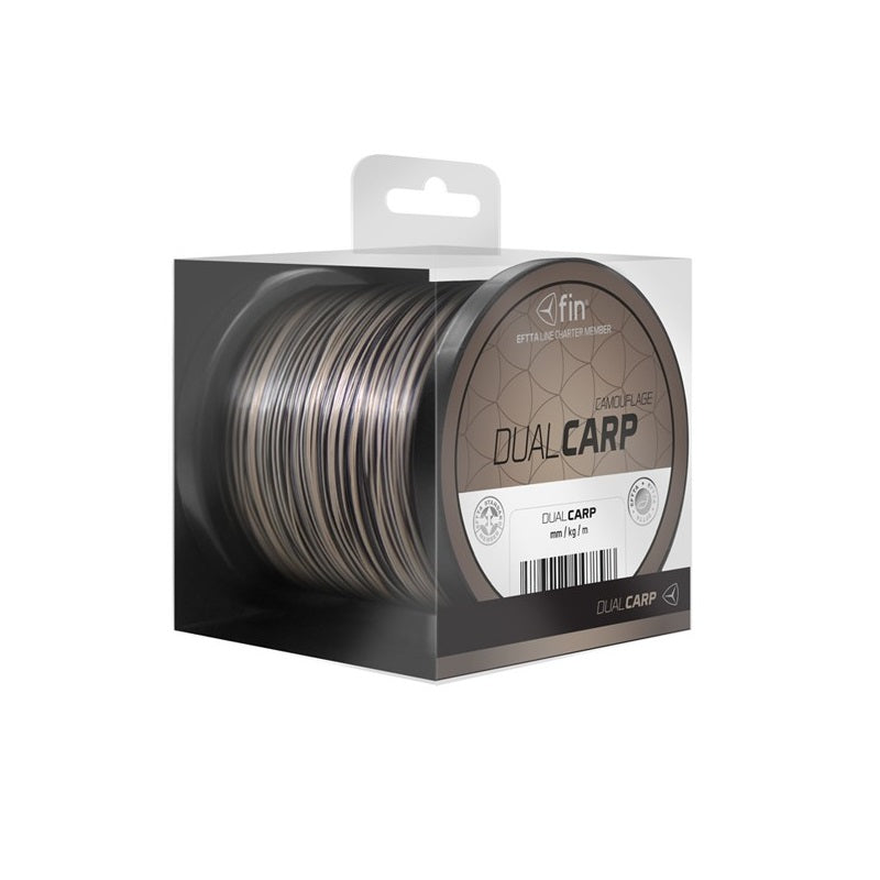 Fir Delphin FIN DUAL CARP 300m Maro-Neagru 0.30mm 16.0lbs