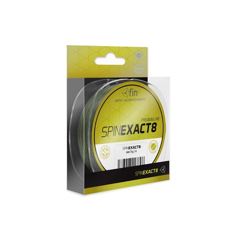 Fir Delphin FIN SPIN EXACT 8 300m Verde 0.20mm 19kg