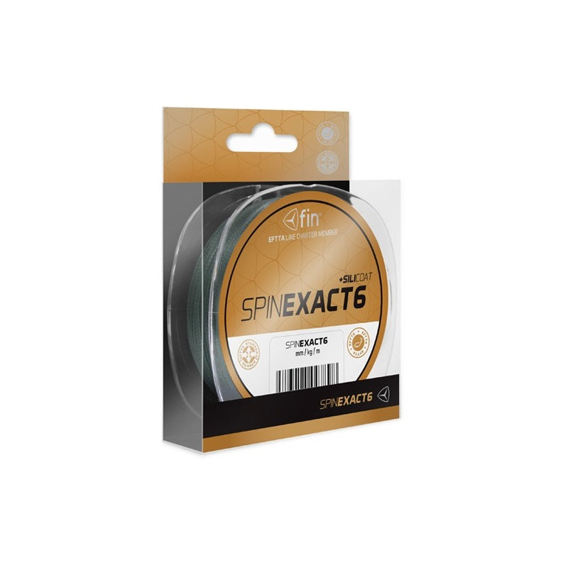 Fir Delphin FIN SPIN EXACT6 125m Verde 0.10mm 6.8kg