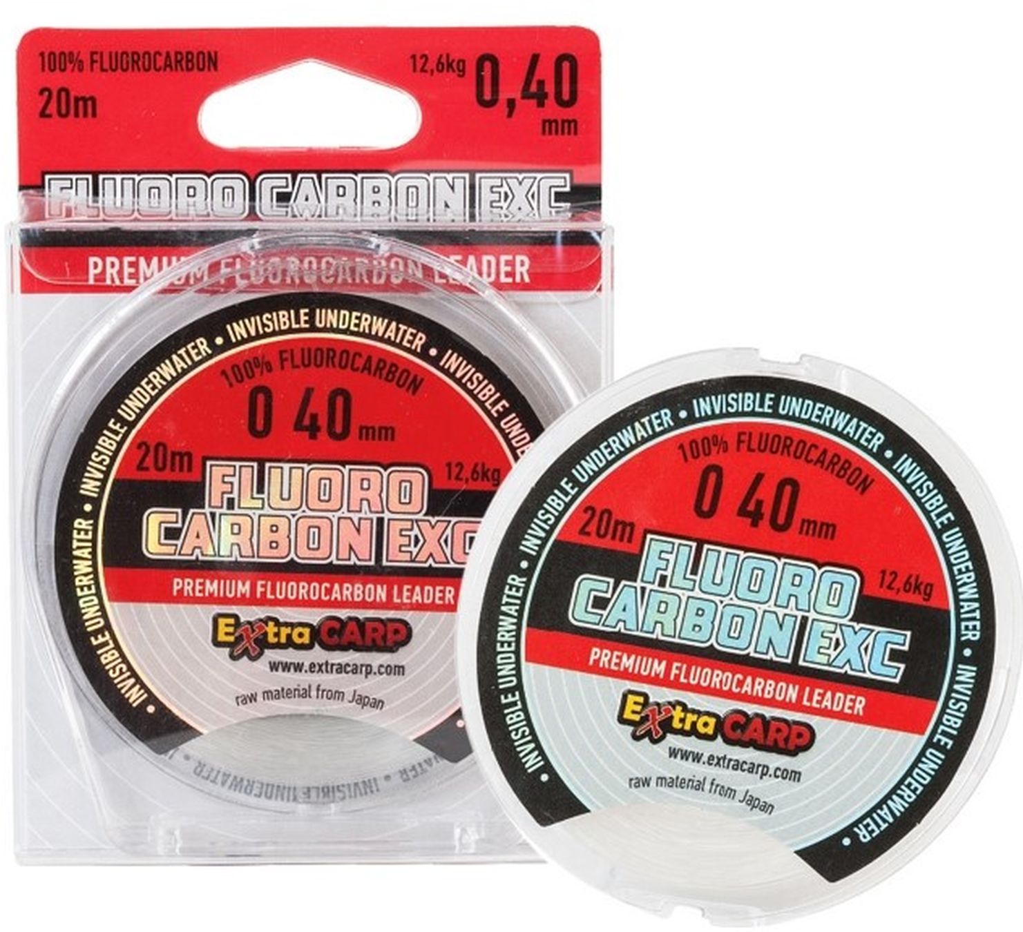 Fir Extra Carp Fluorocarbon EXC Transparent 20m