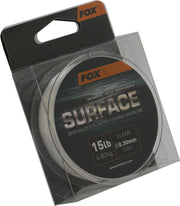Fir FOX Surface Floater Mainline, Transparent, 6.82kg-15lbs, 0.30mm, 250m