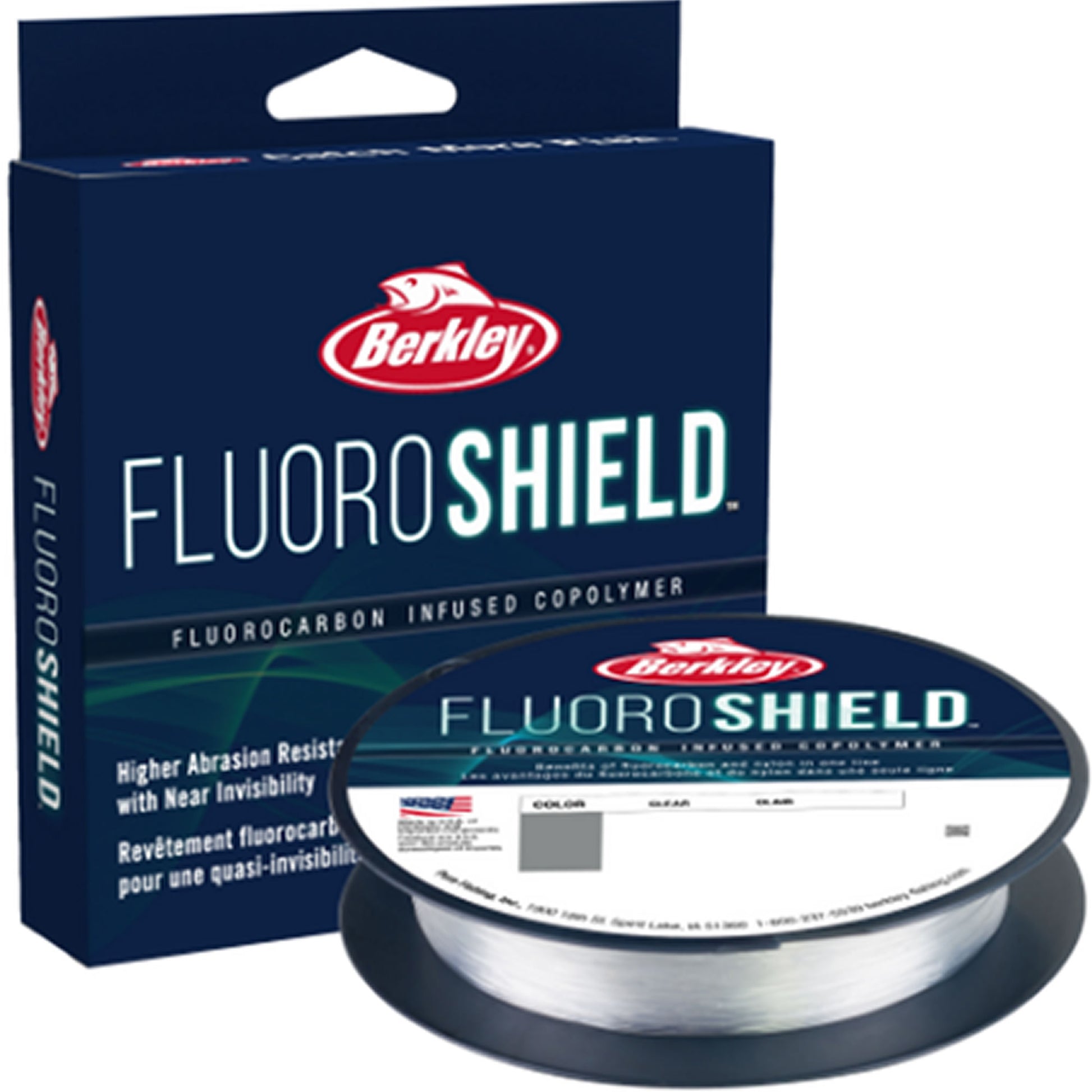 Fir Fluorocarbon BERKLEY FluoroShield Clear, 17lb/0.38mm, 274m