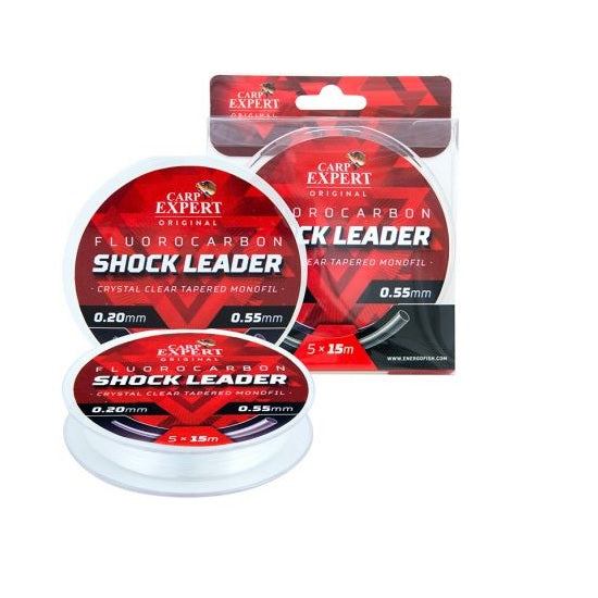 Fir Fluorocarbon Carp Expert Shock Leader 5x15m/75m