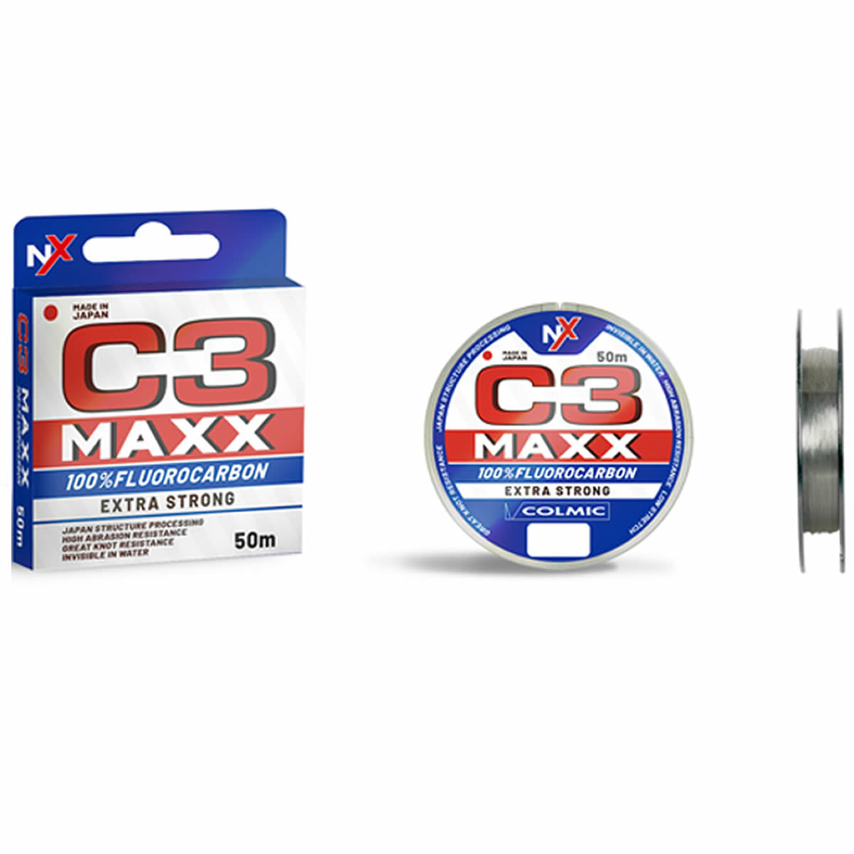 Fir Fluorocarbon Colmic C3 Maxx 50m