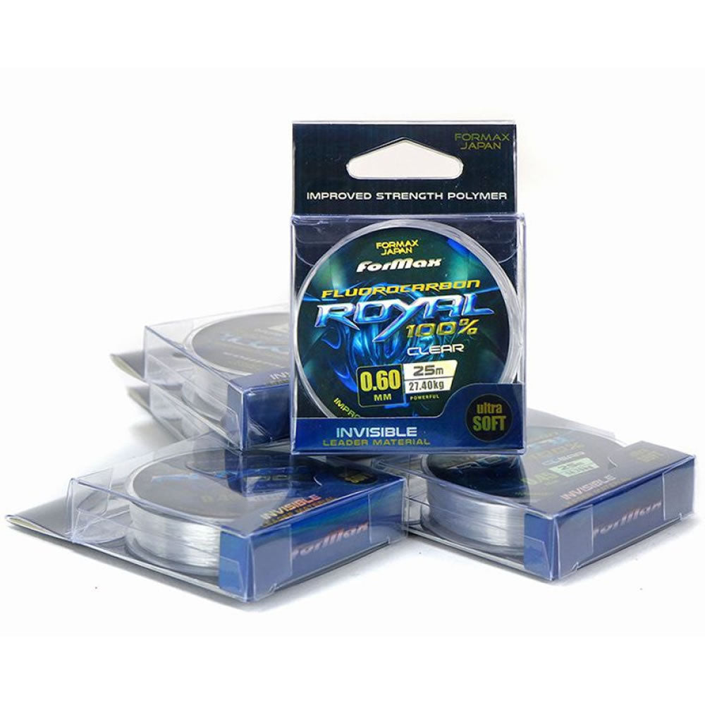 Fir Fluorocarbon FORMAX Royal Transparent 25m