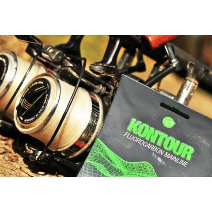 Fir Fluorocarbon KORDA Kontour, Clear, 0.33mm, 12lbc, 200m