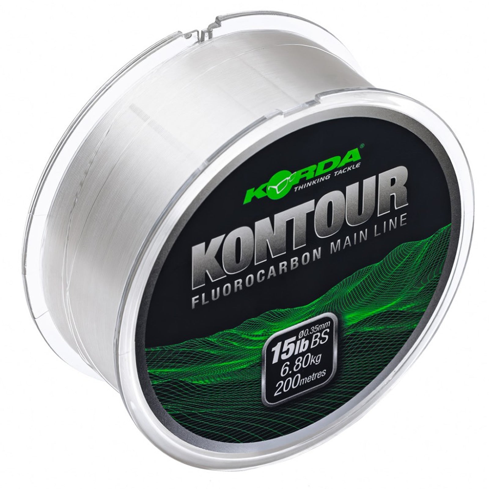 Fir Fluorocarbon KORDA Kontour Trasparent 200m