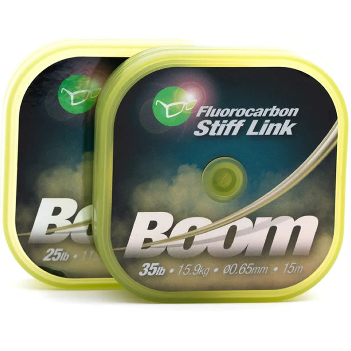 Fir Fluorocarbon Korda Boom Stiff Link Low Vis Green 15m