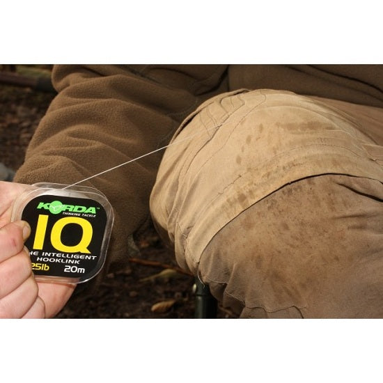 Fir Fluorocarbon Korda IQ Hooklink 20M 25lbs