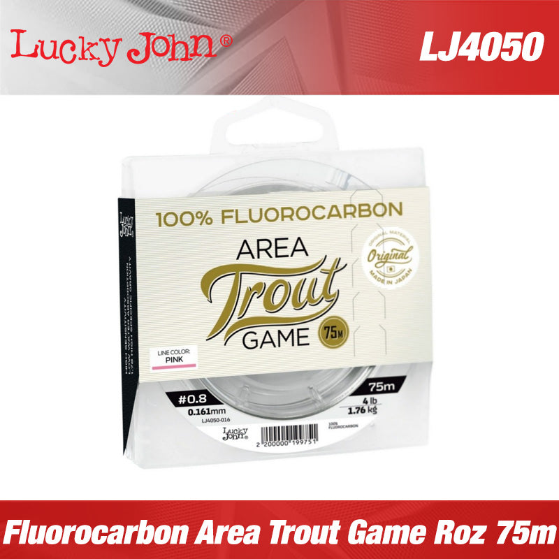 Fir Fluorocarbon Lucky John Area Trout Game Roz 75m