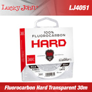 Fir Fluorocarbon Lucky John Hard Transparent 30m
